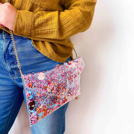 The Essential Confetti Clutch