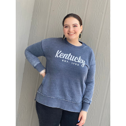 Curvy Kentucky State Navy Crew