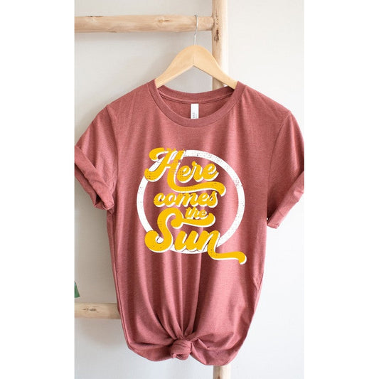 Retro Here Comes The Sun Tee