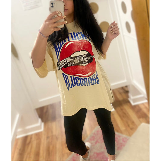 Kentucky Thunder School Oversized Tee