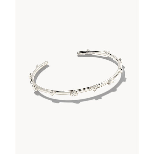 Haven Cuff In Silver Metal