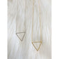Lucky Triangle Necklace