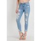Tori Distressed Skinny Denim
