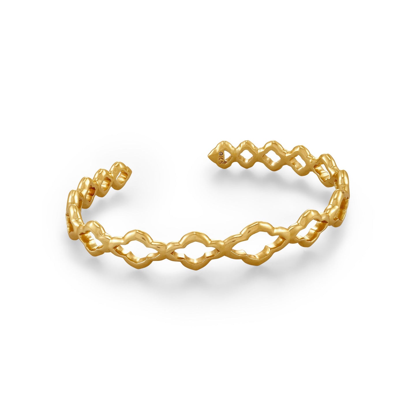 Fall 1 Abbie Cuff Bracelet In Vintage Gold Metal