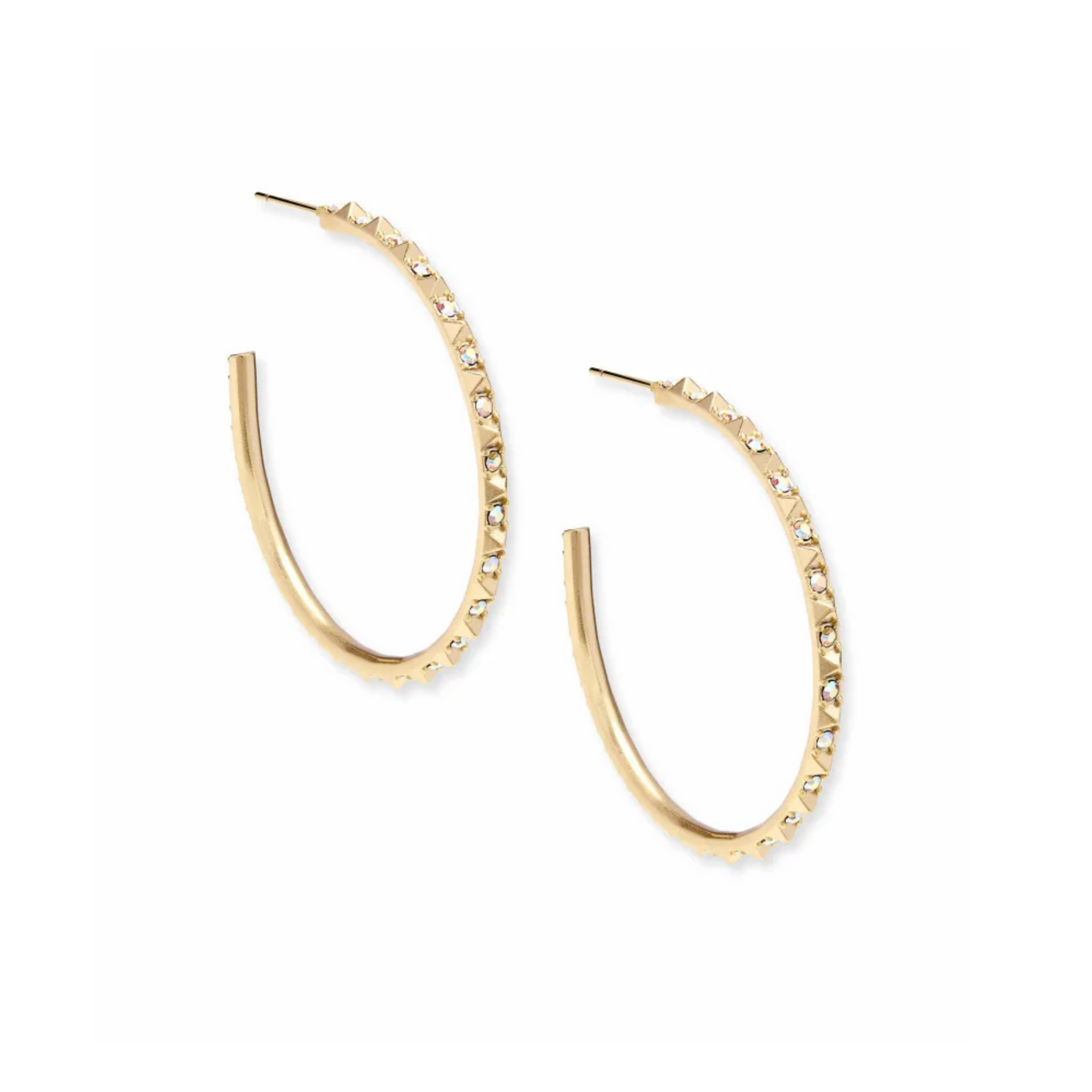 Kendra Scott Veronica Hoop Earrings In Gold