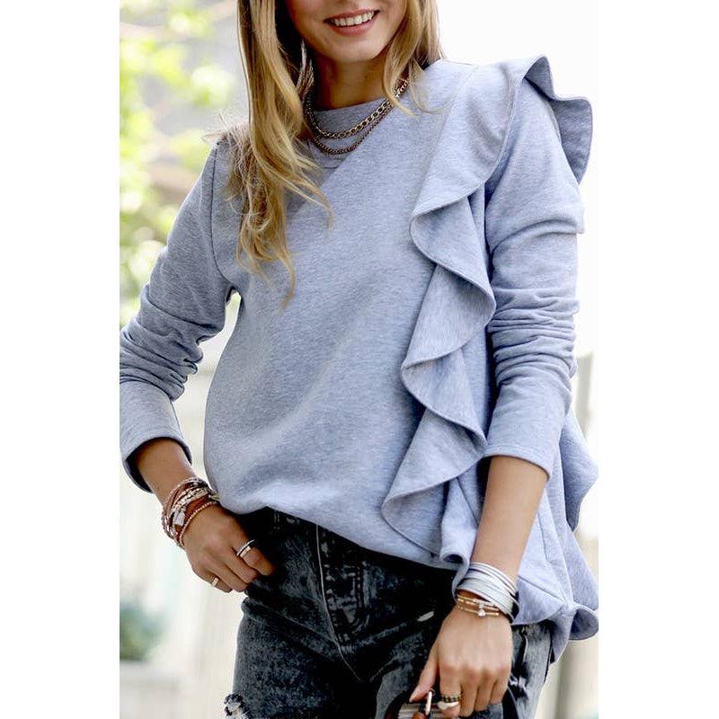 Lovely Ruffle Blouse – Southern Bliss