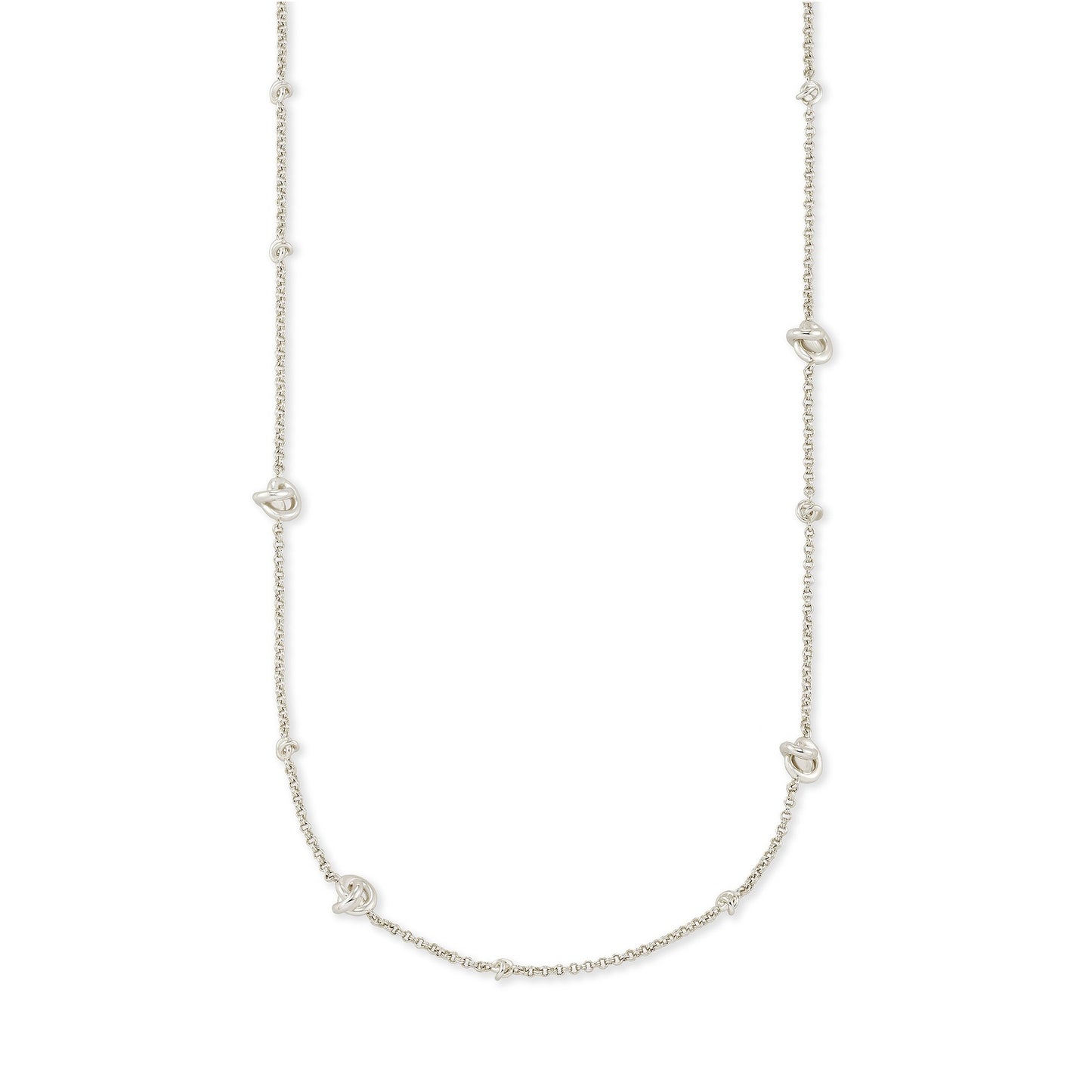 Presleigh Adjustable Necklace in Silver