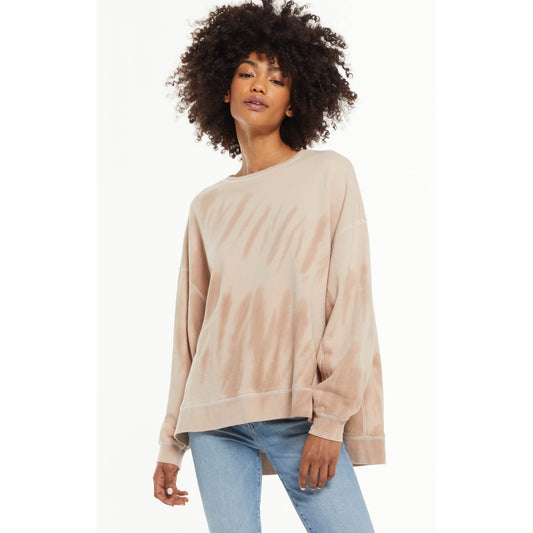 Tie-Dye Modern Weekender In Desert Taupe