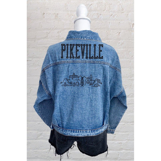 Pikeville Skyline Medium Wash Jean Jacket