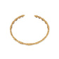 Fall 1 Abbie Cuff Bracelet In Vintage Gold Metal