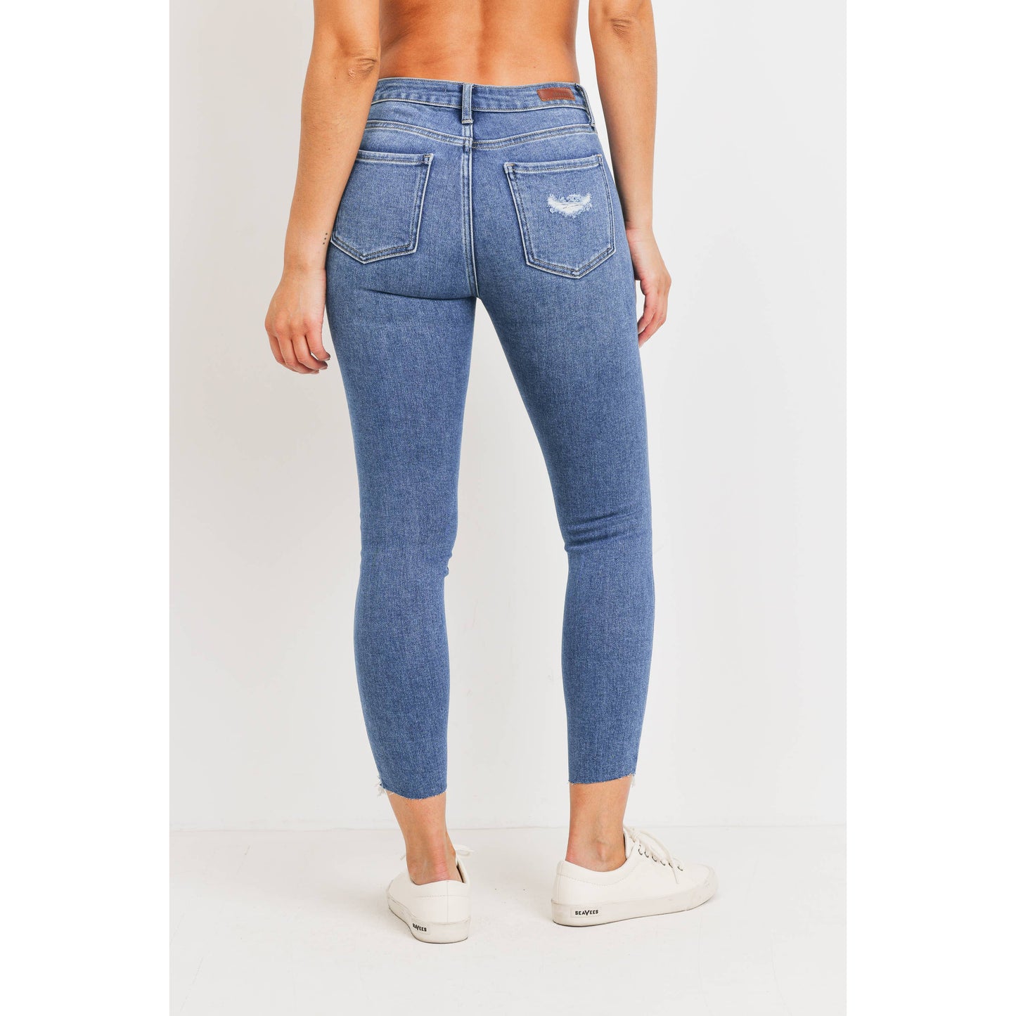 Hanna Distressed Skinny Denim