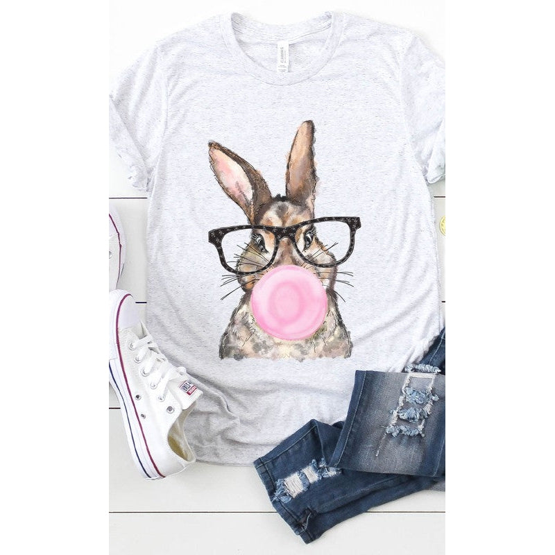 Bunny With Glasses Tee