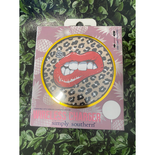 SS Wireless Charger Lips