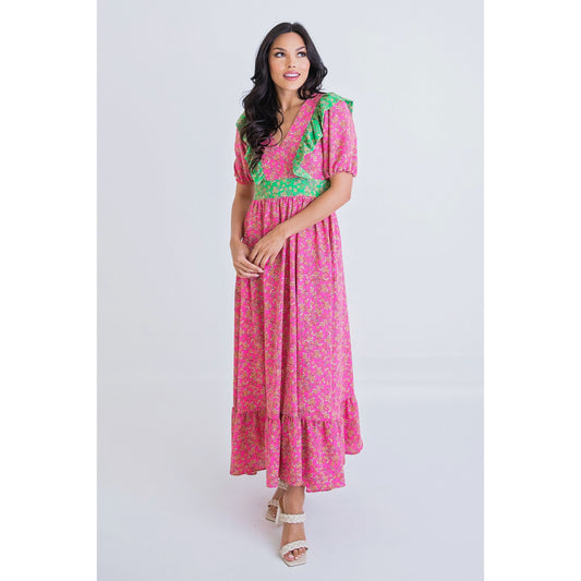 Watermelon Flowers Dress