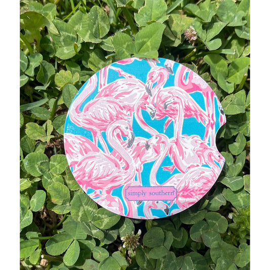 SS Flamingo Car Coaster