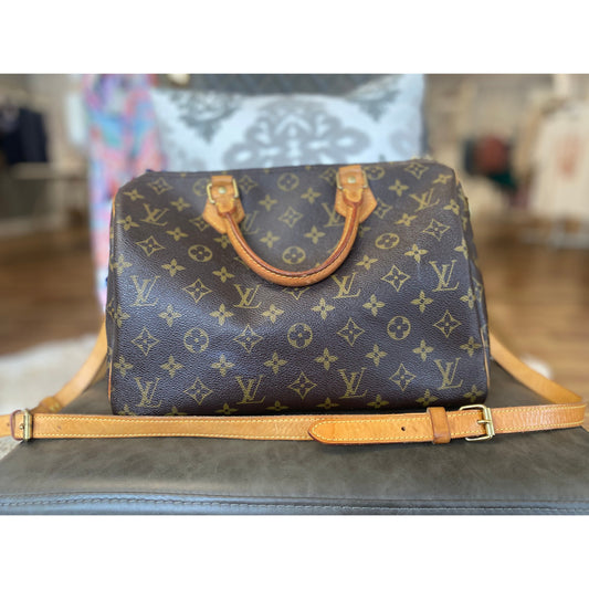 Louis Vuitton Speedy Bandouliere monogram 25