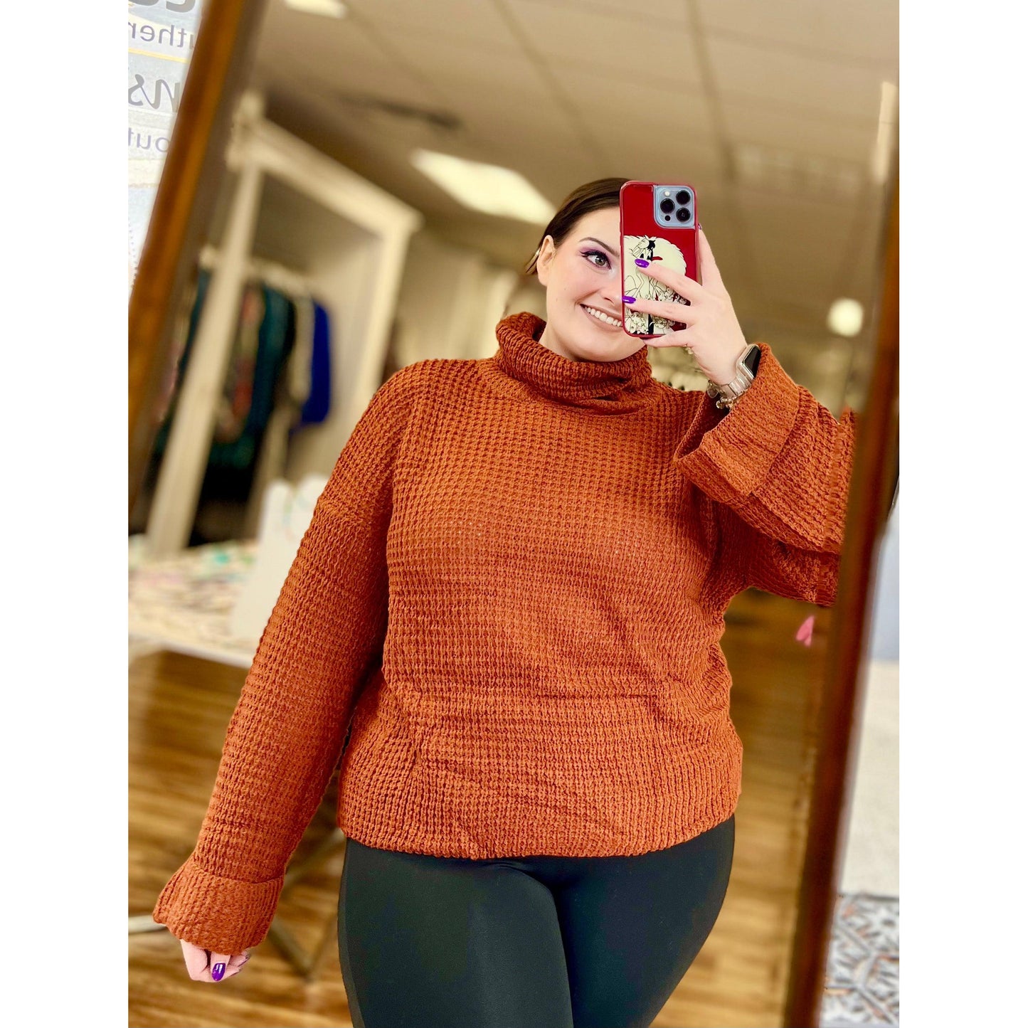 Warm and Cozy Turtleneck Sweater