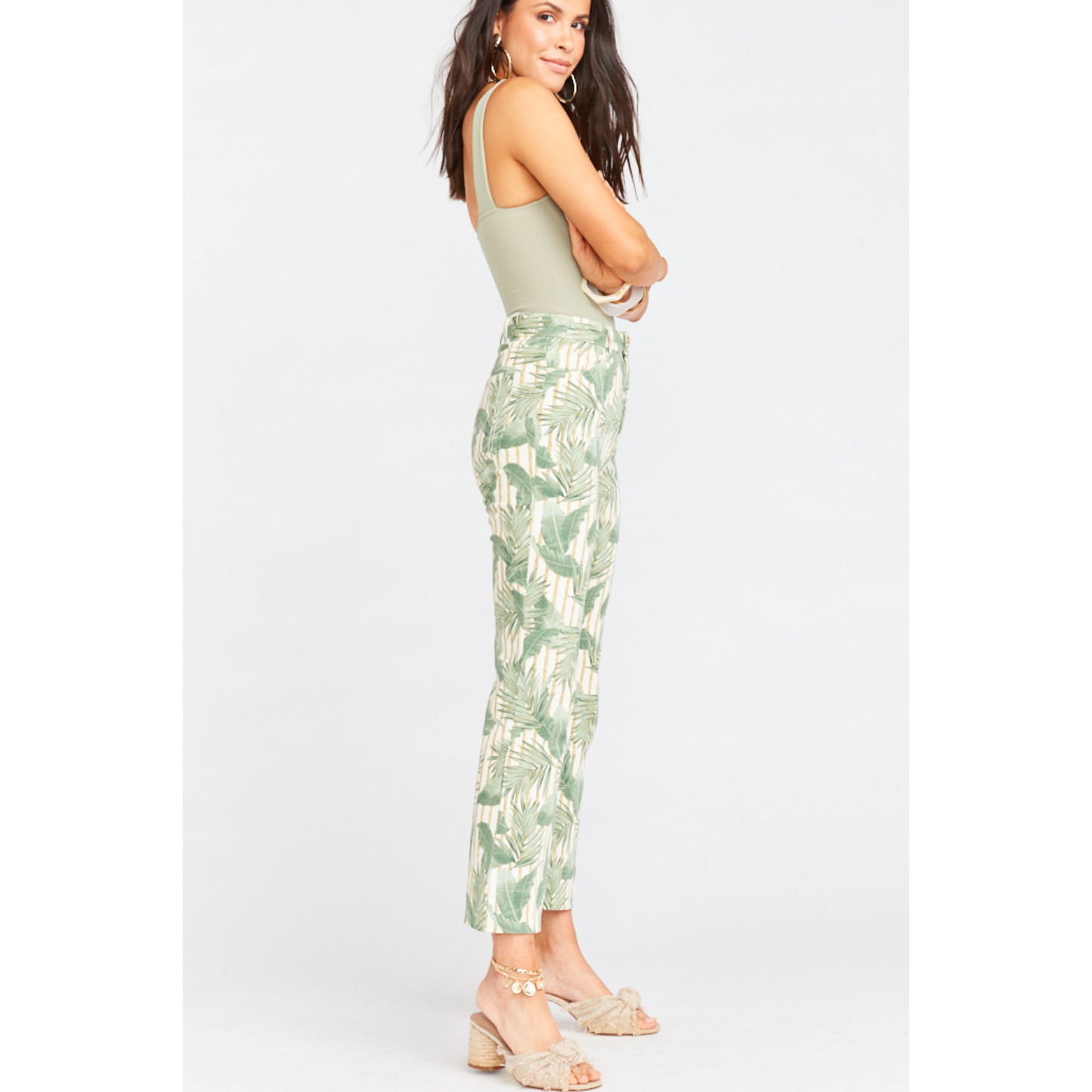 Cropped Hawn Trouser