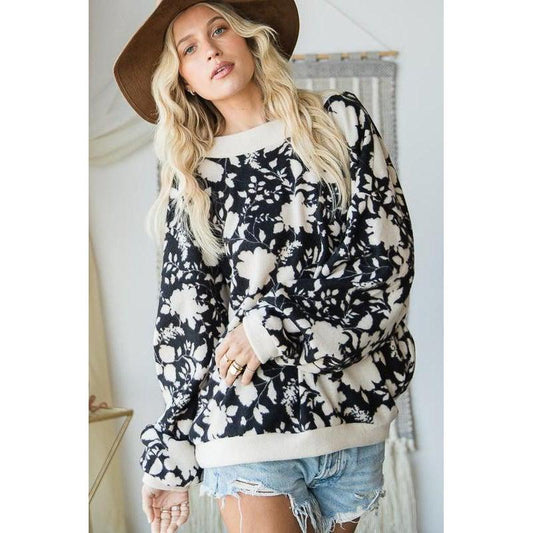 Reversible Sweatshirt Top