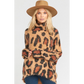 Fatima Turtleneck Sweater in Cheetah Fever
