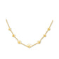Fall 1 Abbie Strand Necklace In Gold Metal