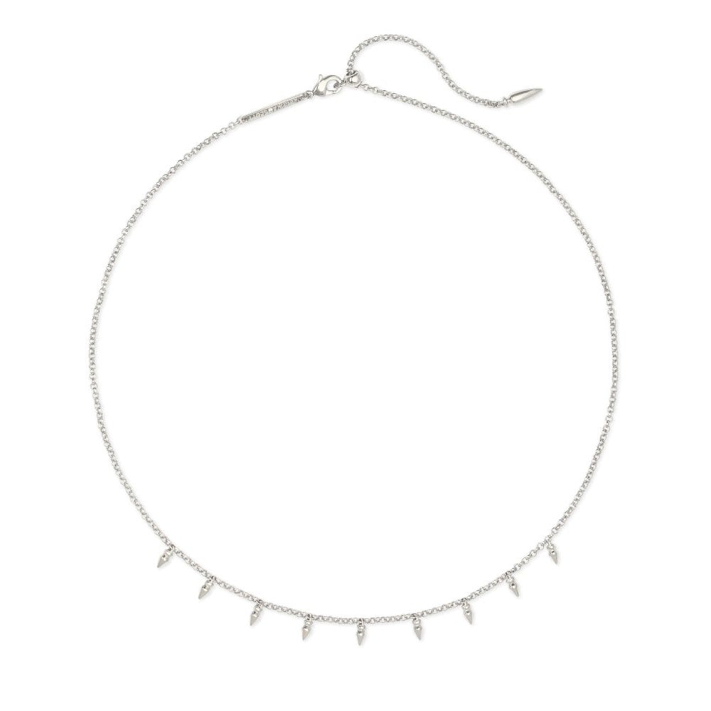 Addison Choker Necklace In Silver