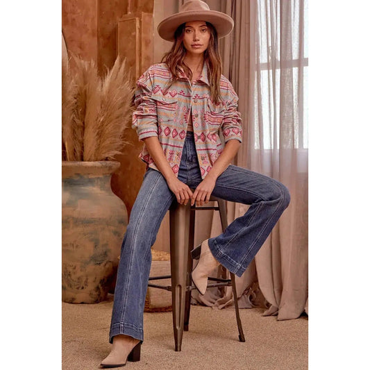 Pink Pocahontas Jacket