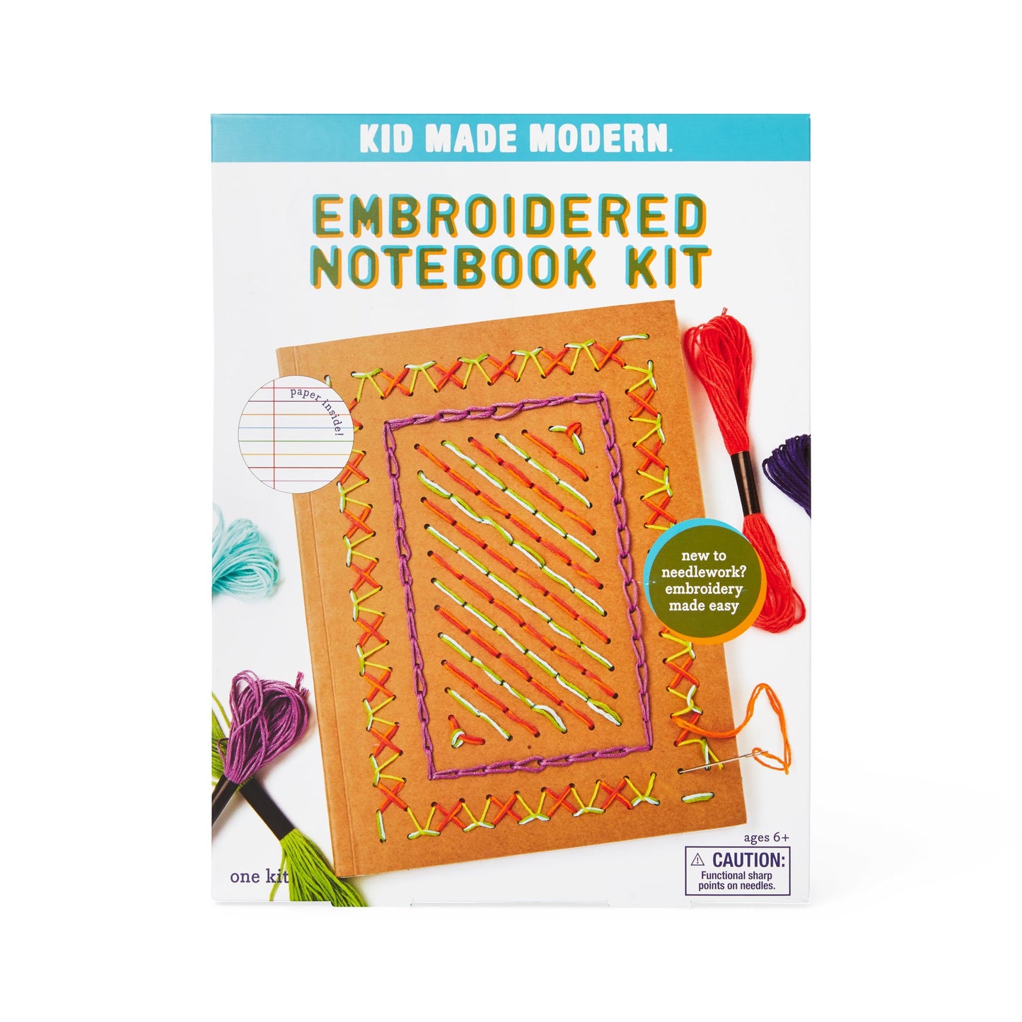 Embroidered Notebook Kit