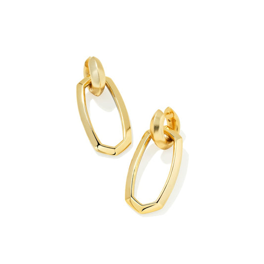 Danielle Link Earrings In Mixed Metal