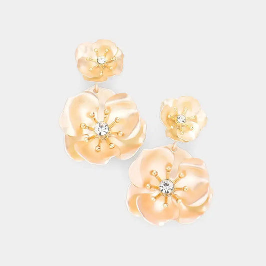 Double Bloom Earrings