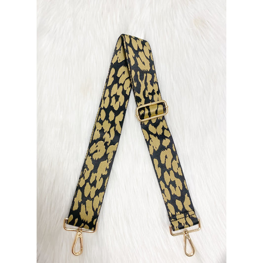 Black/Khaki Animal Print