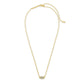 Grayson Crystal Pendant Necklace in Gold