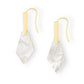 Kendra Scott Gianna Earrings in Mother of Pearl Ivory Gold