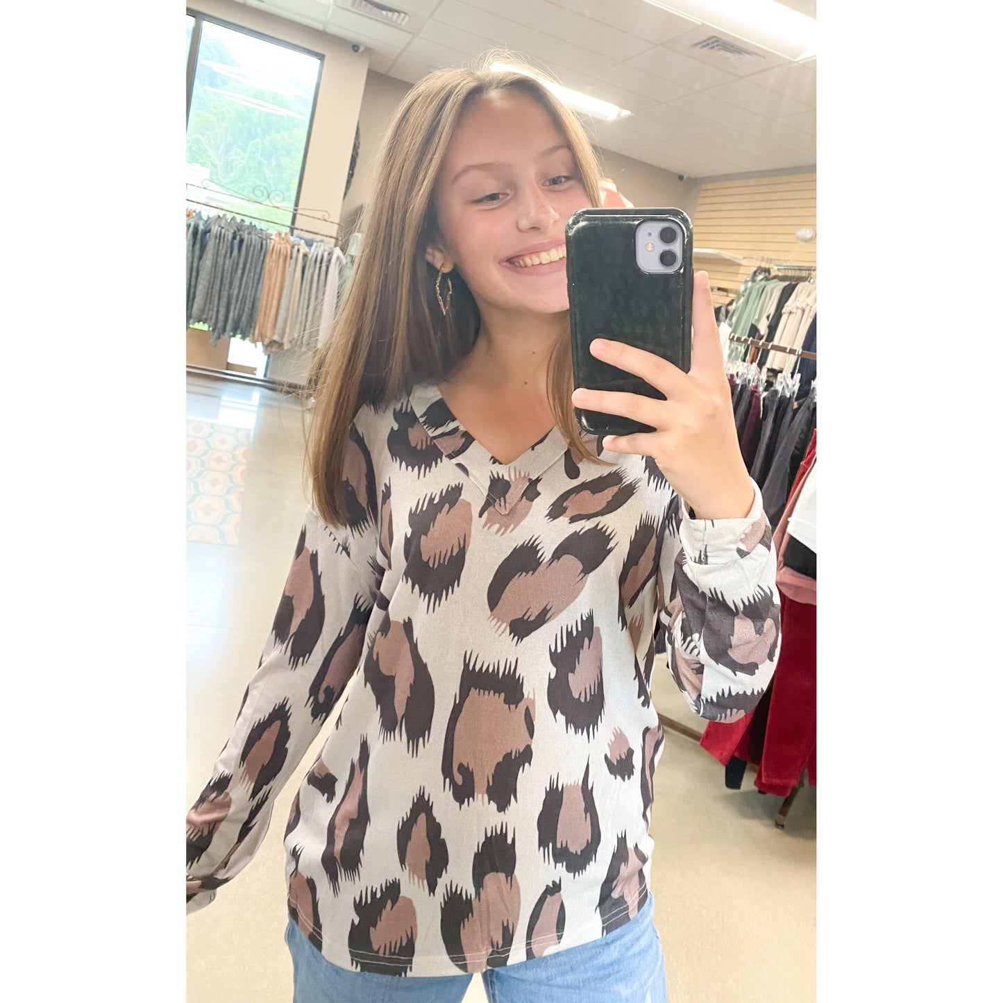 Leopard Print Long Sleeve