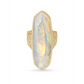 layla cocktail ring gold opalite illusion 8