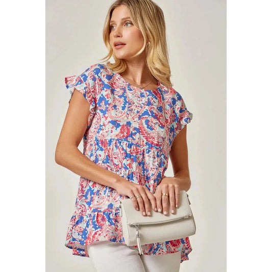Multi Tiered Babydoll Top