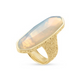 layla cocktail ring gold opalite illusion 7
