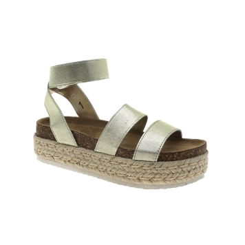 Kid's Stay Golden Espadrilles