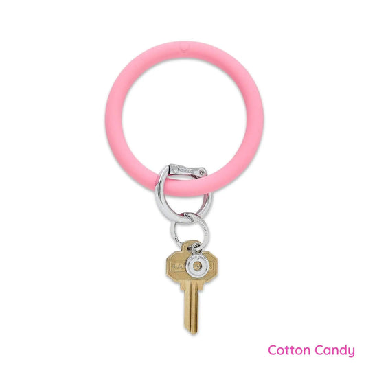 Cotton Candy Silicone Key Ring