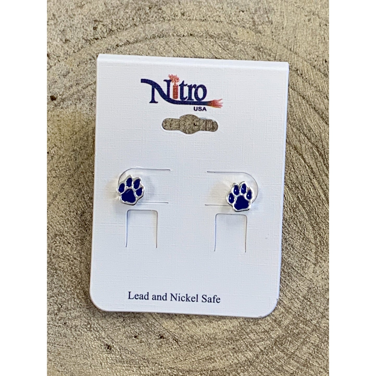 Mini Wildcat Paw Earrings