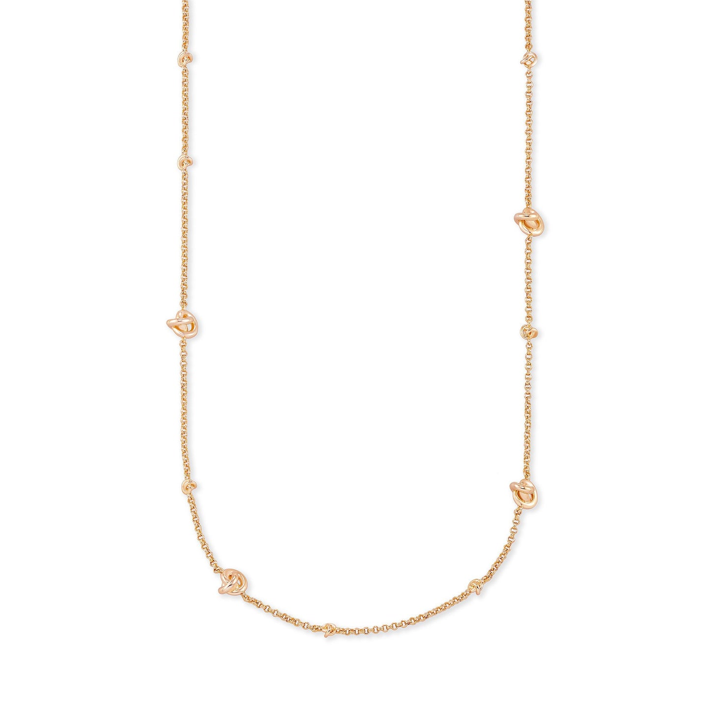 Presleigh Adjustable Necklace in Rose Gold
