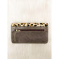 Nova Leather Wallet Camel/Leopard