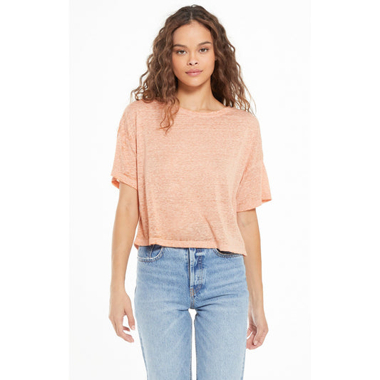 Nattie Triblend Tee In Sunkissed