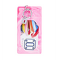 O-Venture Silicone Tickled Pink Marble ID Case
