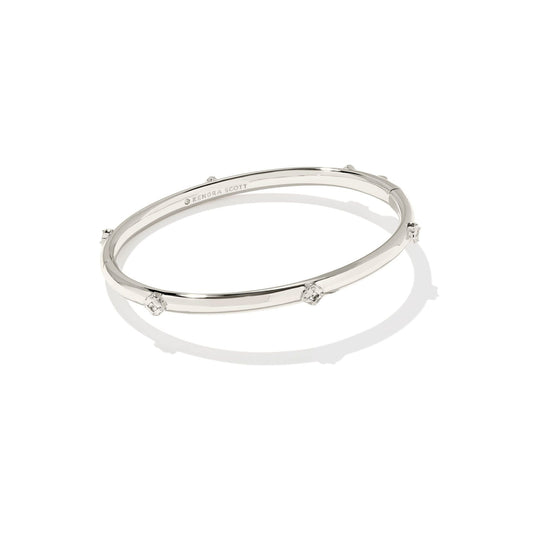 Joelle Bracelet in Rhodium and Crystal S/M