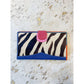 Nash Leather Travel Wallet Zebra Royal