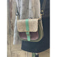 Cambrie Leather Crossbody Olive/Plum