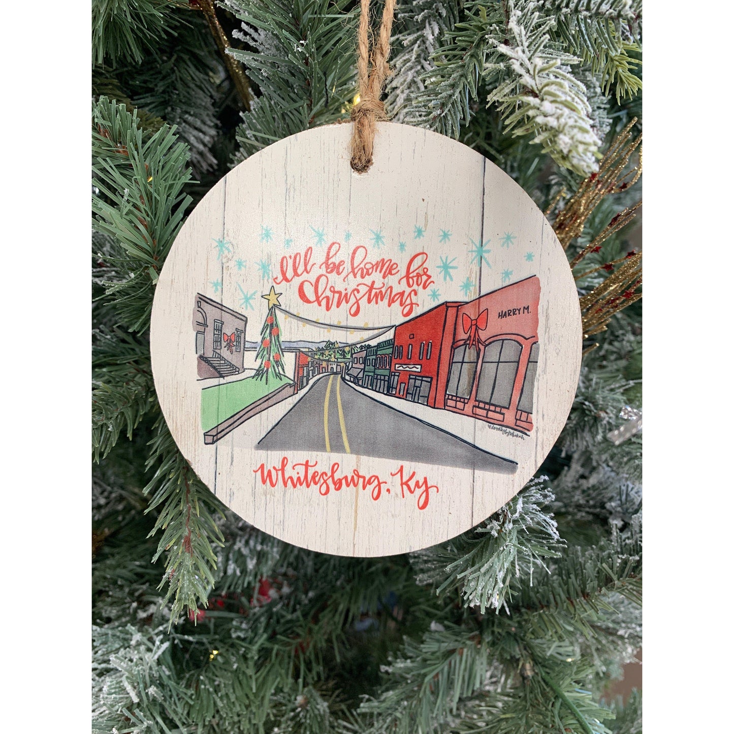 Home For Christmas Whitesburg Ornament