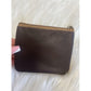 Small Leather Coin Purse Brown