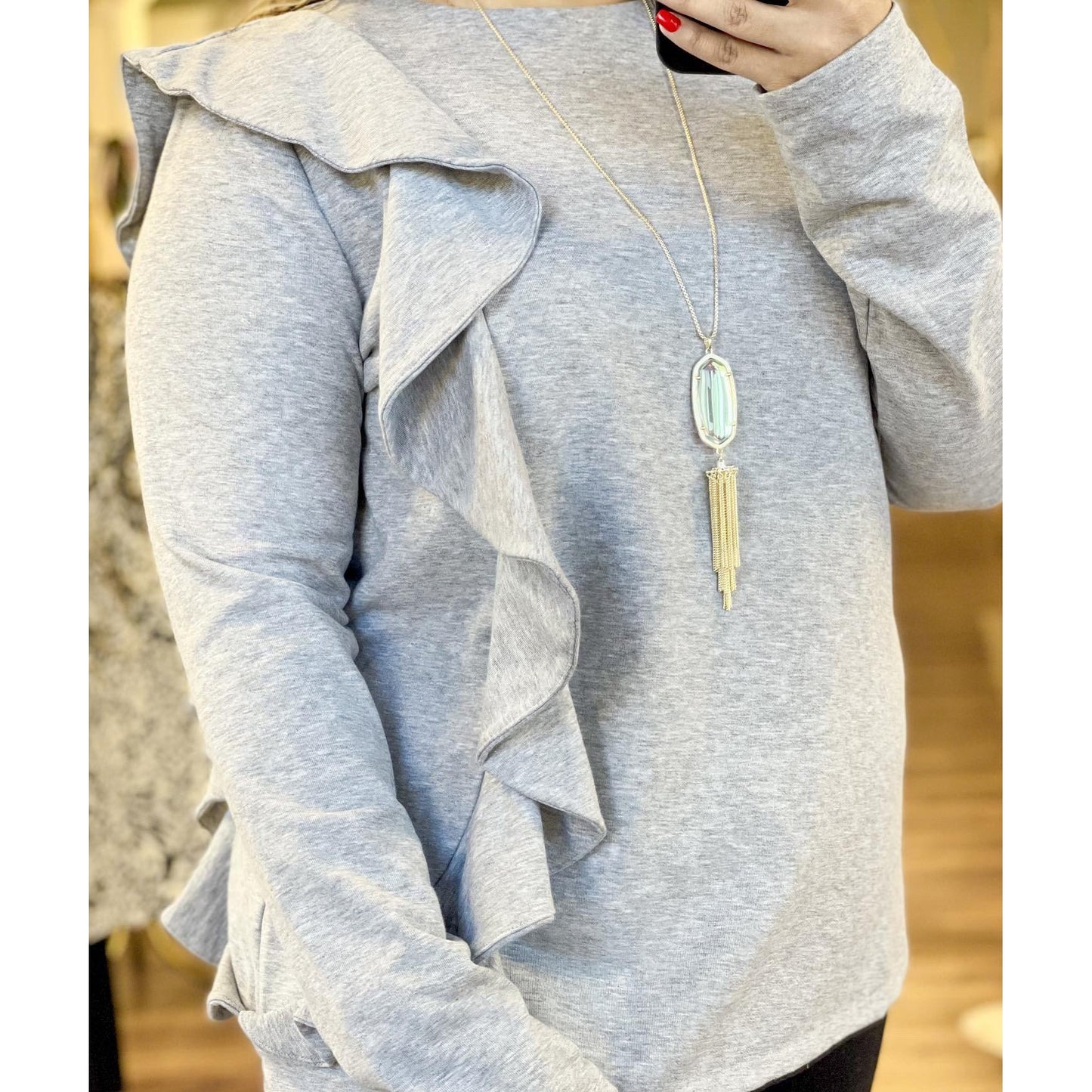 Lovely Ruffle Blouse